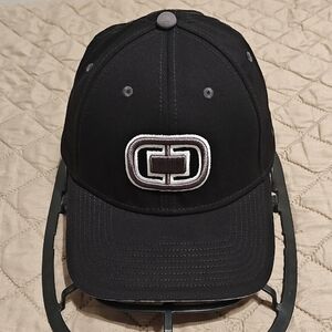 OGIO Cap - Black w/Gray Logo - L/XL - New Era 39Thirty Fitted Style